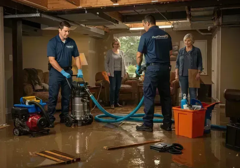 Basement Water Extraction and Removal Techniques process in Garyville, LA